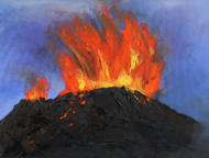 Galápagos 3 Vulkanausbruch